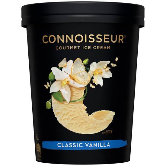 Connoisseur Gourmet Ice Cream, Classic Vanilla (1L)