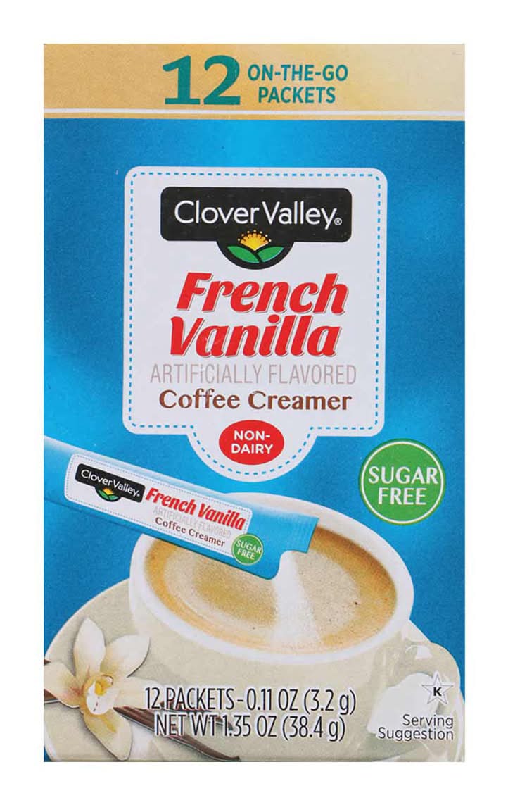 Clover Valley French Vanilla Coffee Creamer 1.35 Oz