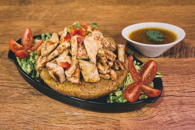 Mofongo de Pechuga de Pollo