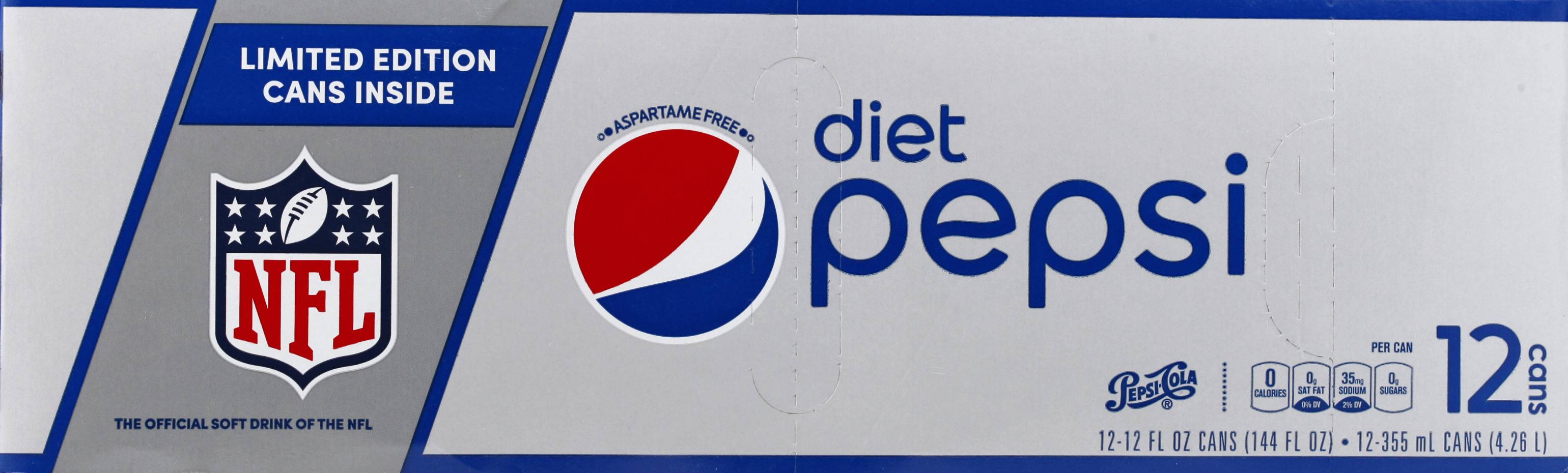 Pepsi Diet Cola (12 x 12 fl oz)