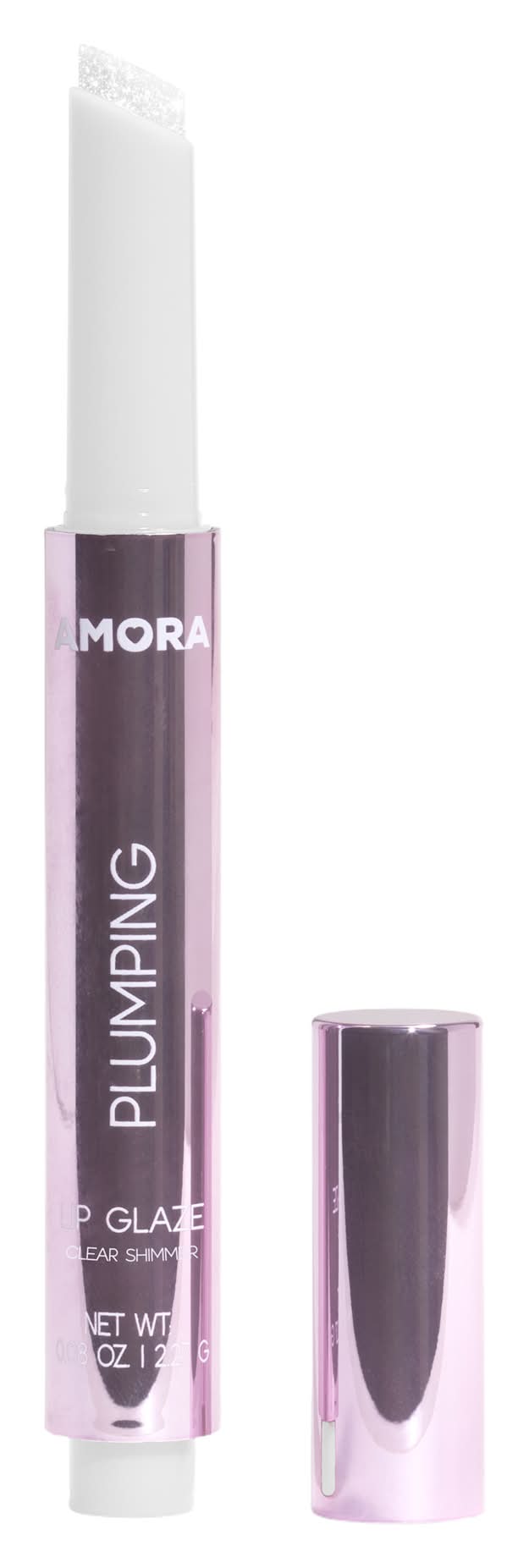 Amora Plumping Lip Glaze 0.08oz Clear