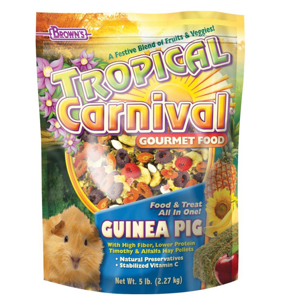 Tropical Carnival Gourmet Guinea Pig Food (5 lbs)