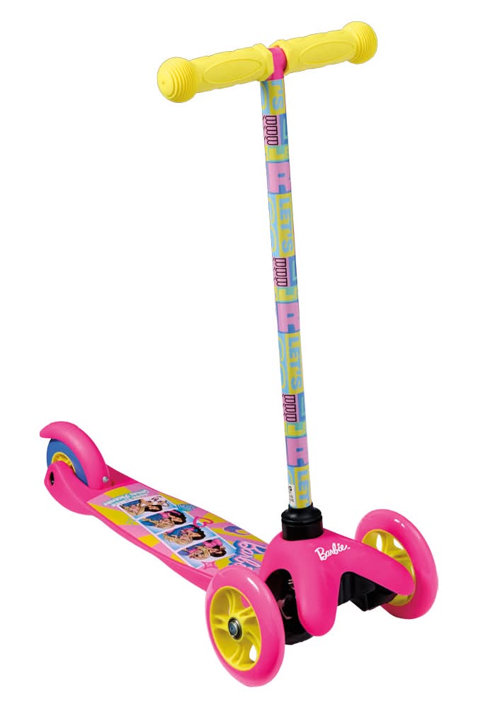 Sakar Barbie Character 3 Wheel Scooter