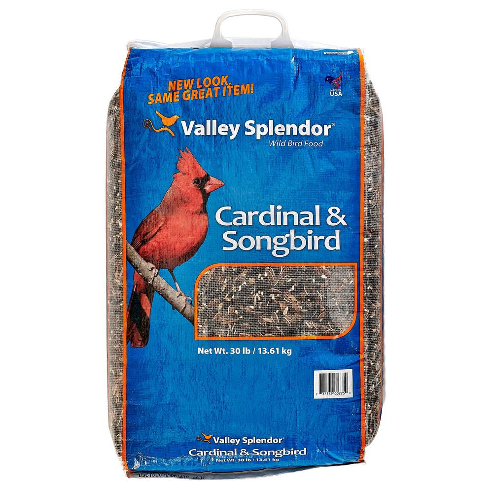 Valley Splendor Cardinal & Songbird Food, 30 lbs