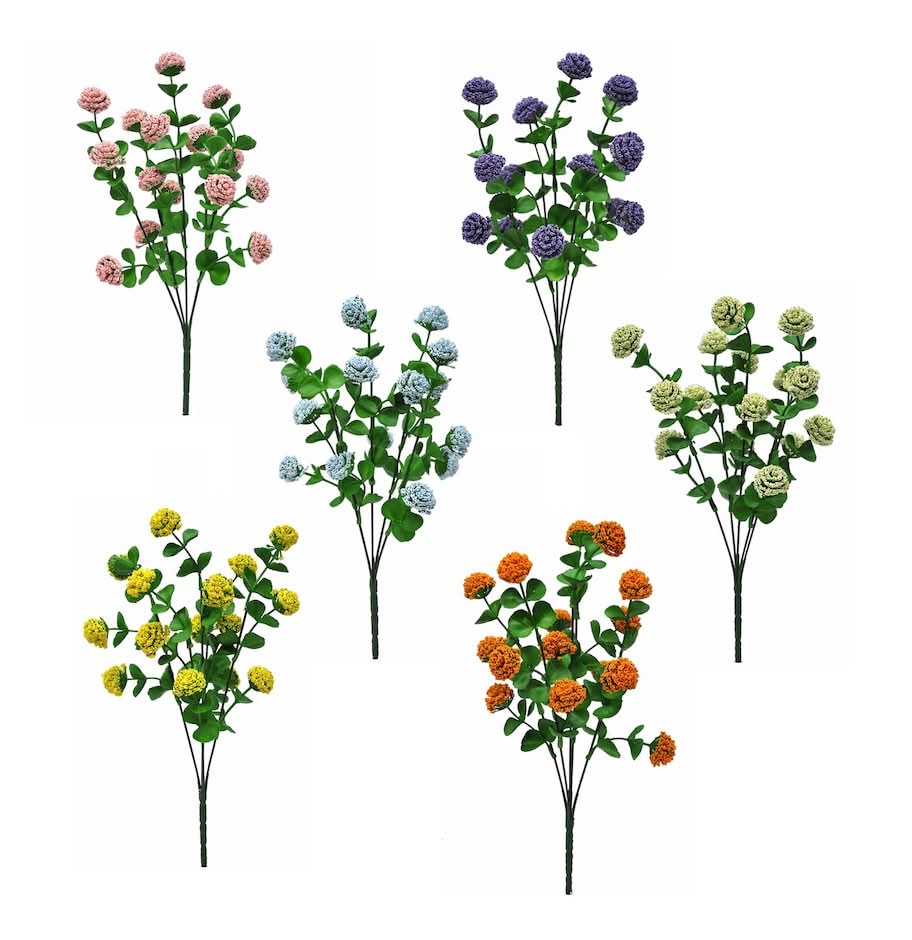 Floral Garden Allium Summer Floral Bush, 1 ct.