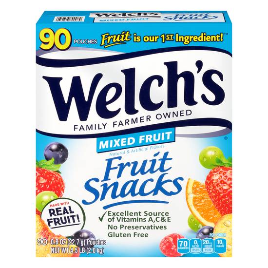 Welch's Mixed Fruit Snacks (90 ct)