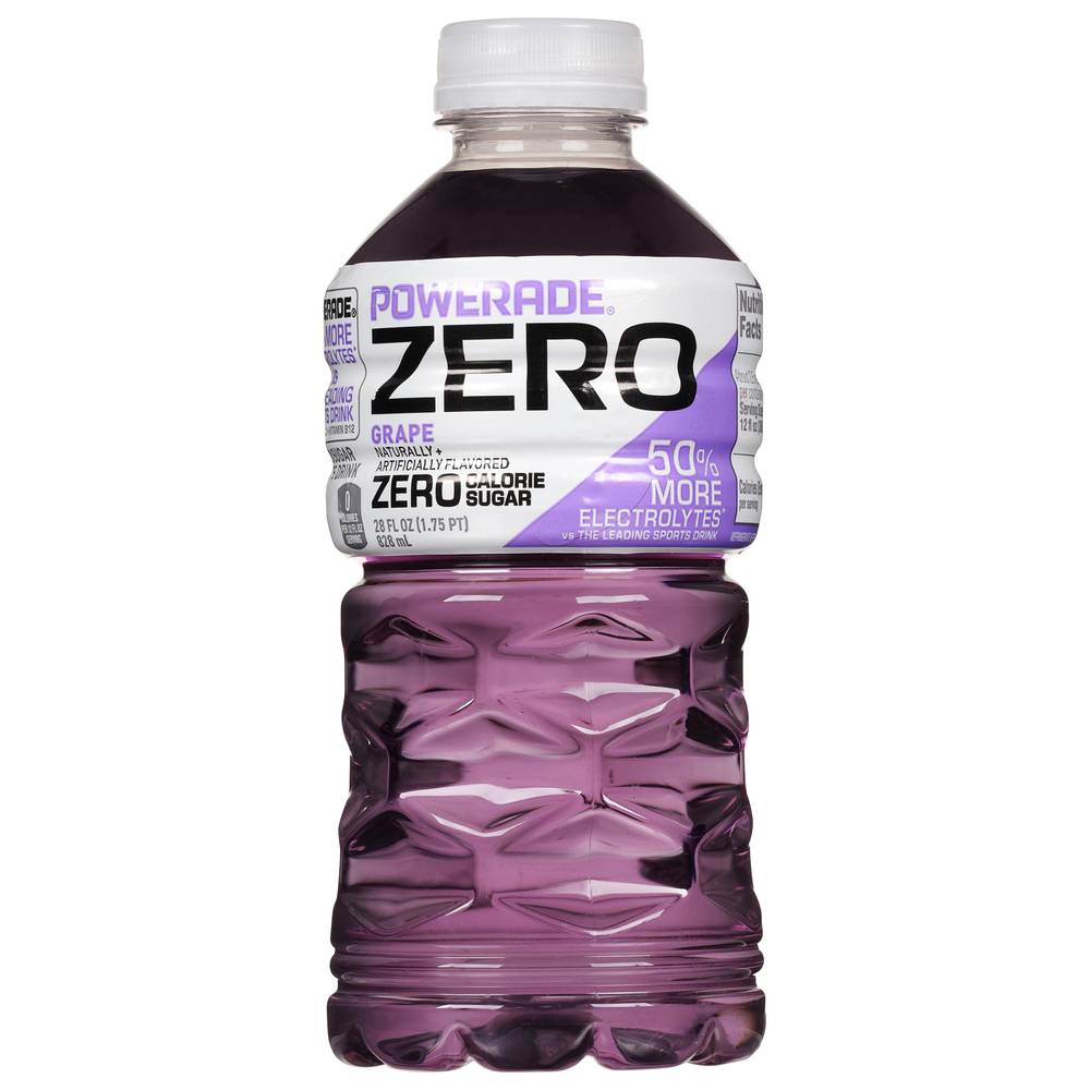 Powerade Zero Sugar Grape Sports Drink (28 fl oz)