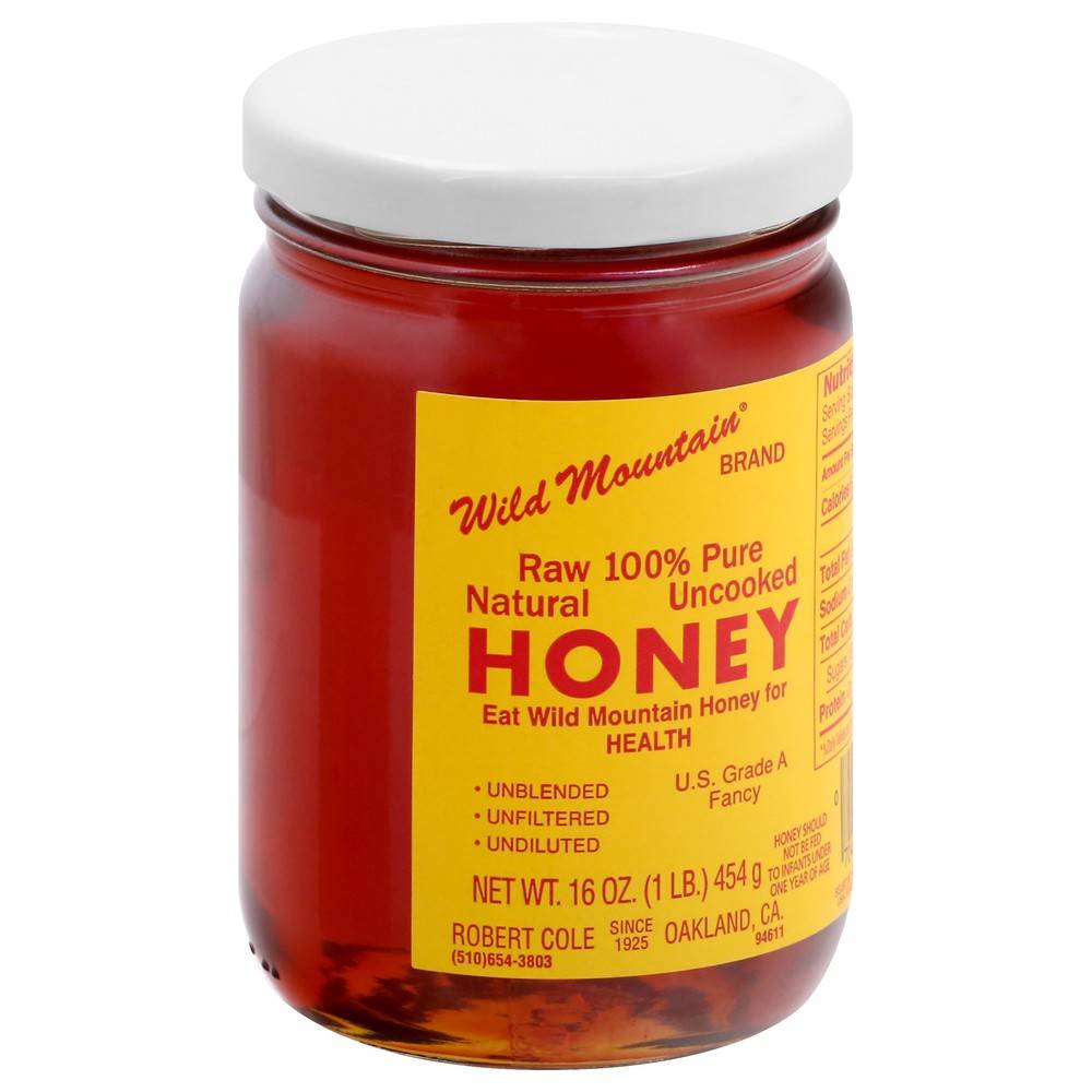 Wild Mountain 100% Pure Honey (1 lbs)