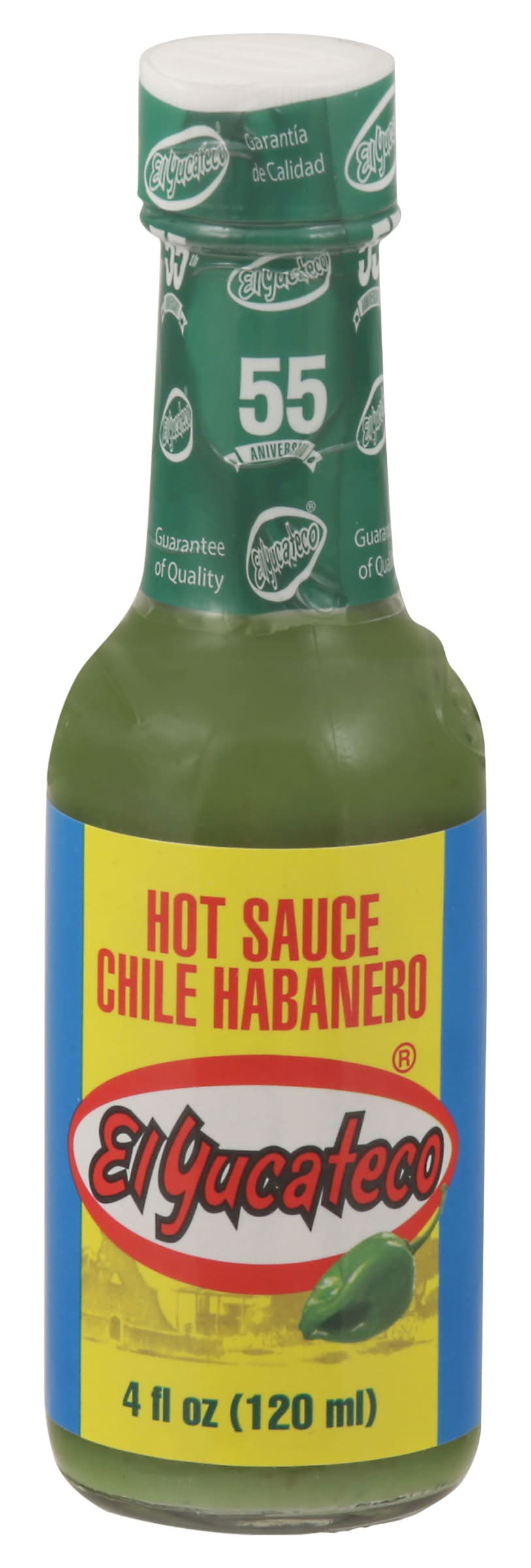El Yucateco Chile Habanero Hot Sauce (4 fl oz)