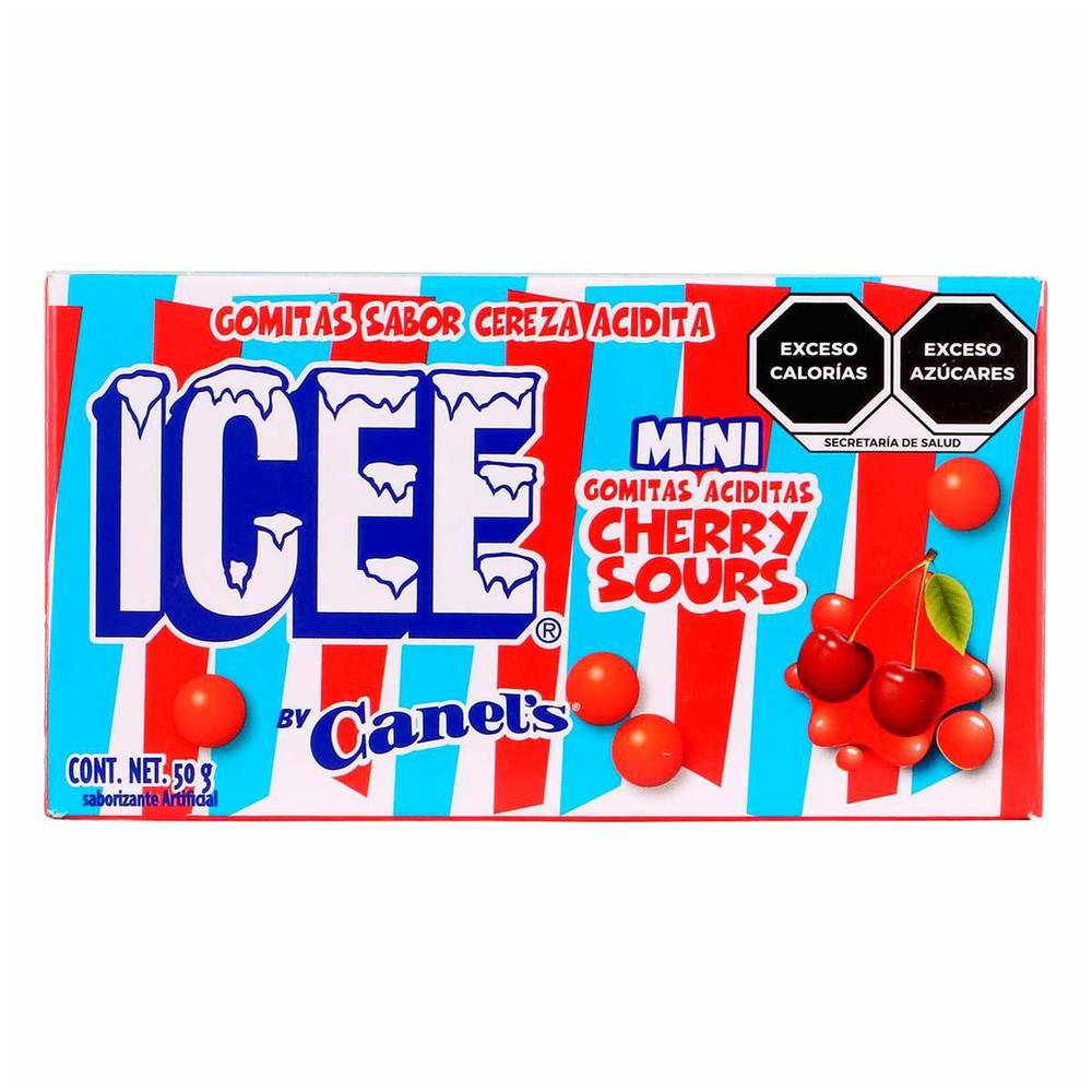 ICEE · Gomitas confitadas, cereza acidita, Mini (50 g)