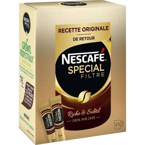 Spécialfiltre original café soluble sticks Nescafé 50 g
