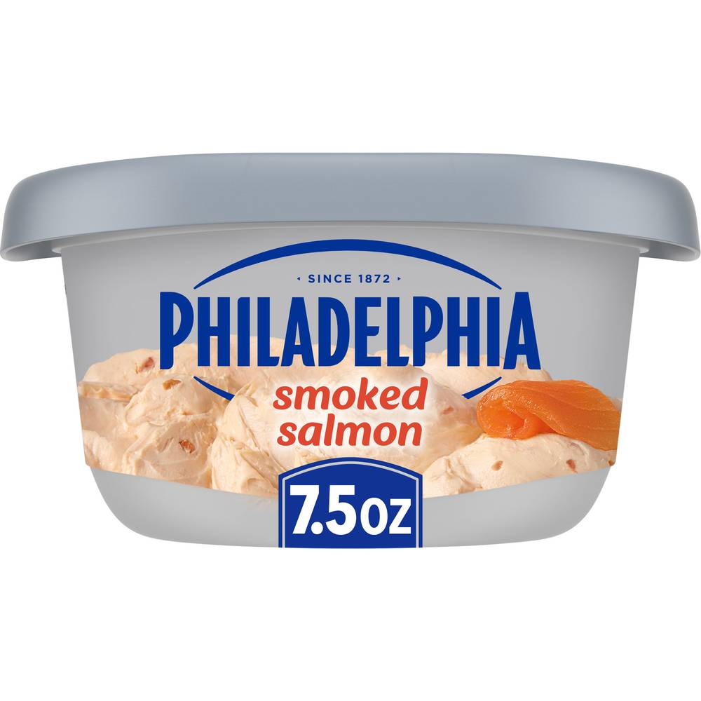 Philadelphia Cream Cheese Spread, Smoked Salmon (7.5 oz)