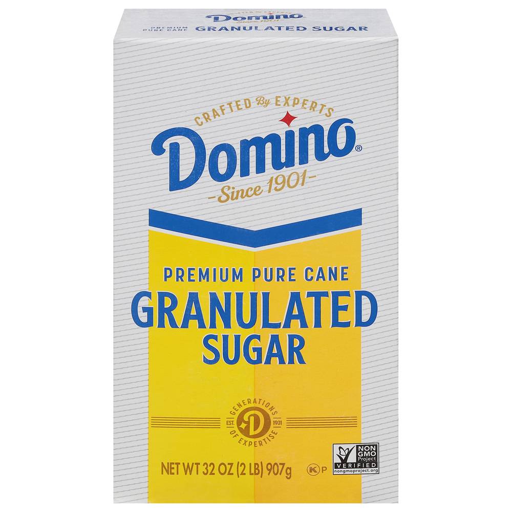 Domino Premium Pure Cane Granulated Sugar (2 lbs)