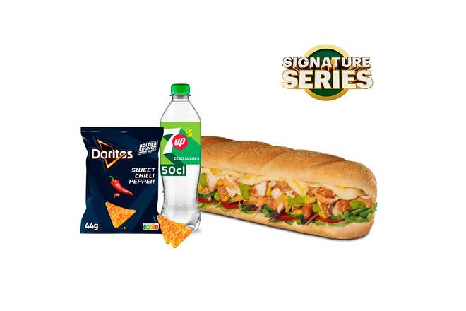 Menu SUB30® Chicken Mexicali