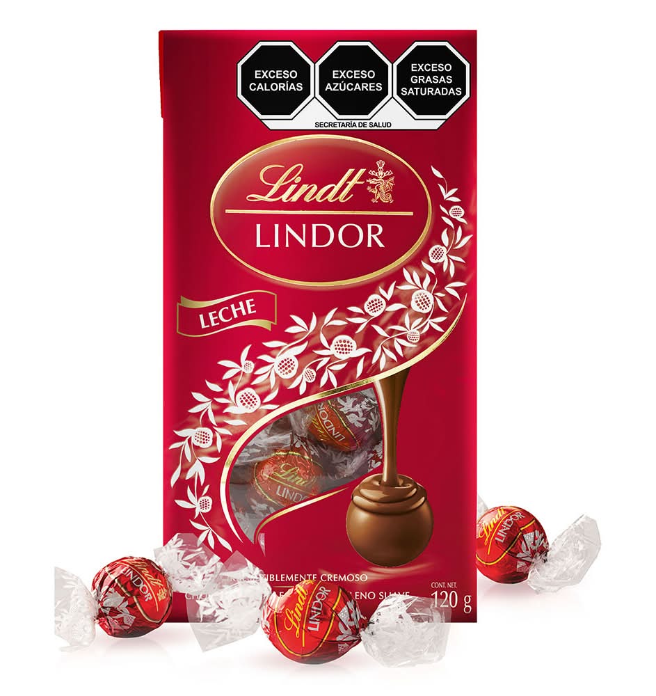 Lindt · Lindor bombones de chocolate, leche (120 g)