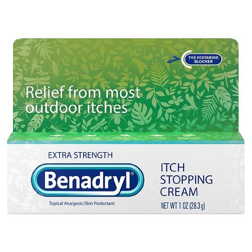 Benadryl Itch Stopping Cream, Extra Strength - 1.0 oz