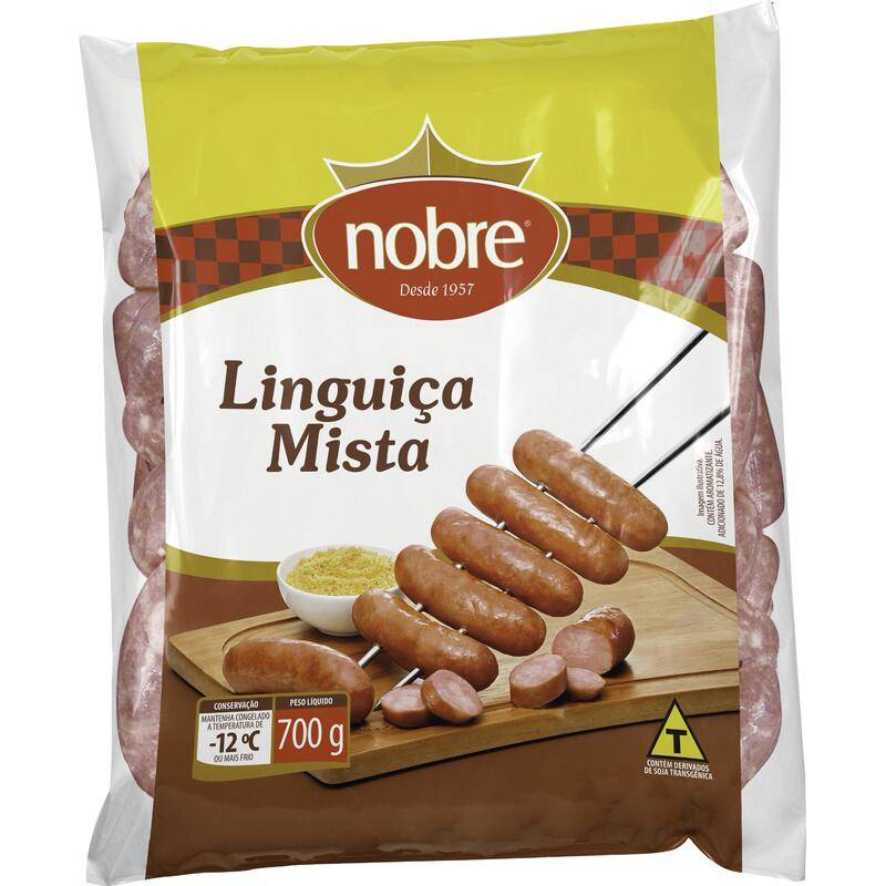 Nobre linguiça mista (700g)