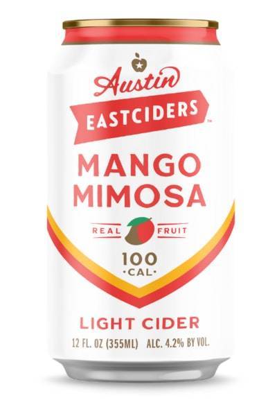 Austin Eastciders Mango Mimosa Light Cider (6x 12oz cans)