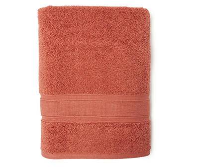 Broyhill Cedarwood Ribbed Bath Towel (brown)
