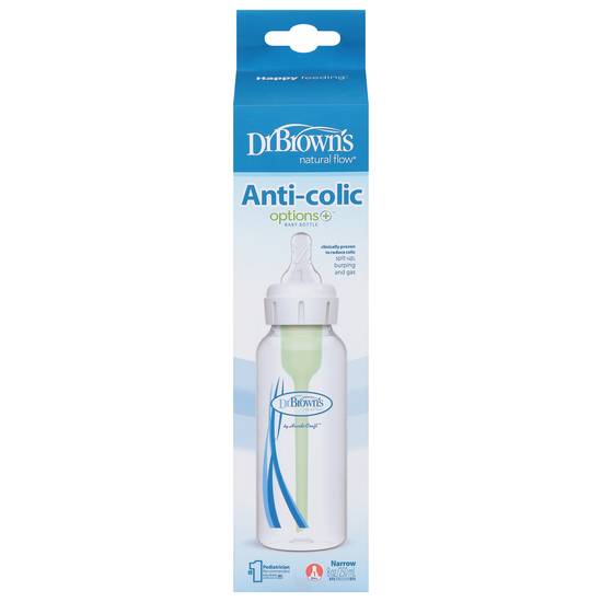 Dr. Brown's Options+ Anti-Colic Level 1 Baby Bottle