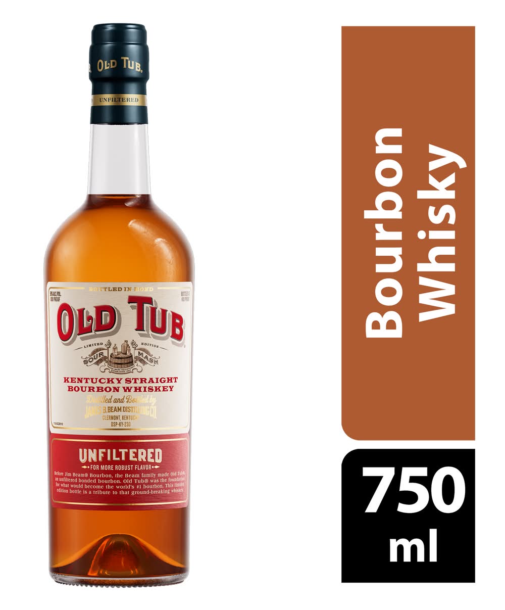 Jim Beam Kentucky Straight Bourbon Whiskey (750 ml)