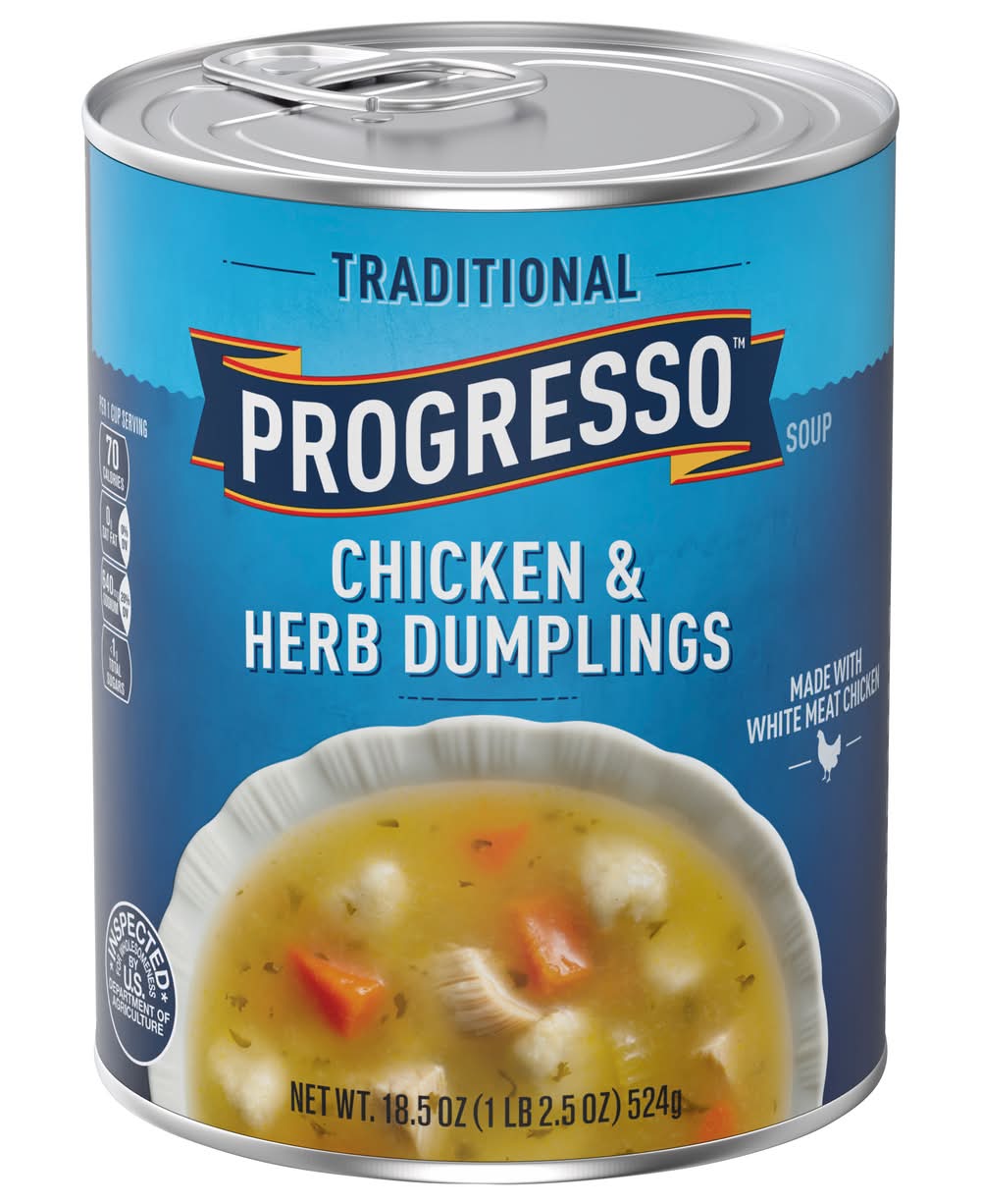 Progresso Traditional Chicken Herb Dumpling Soup (18.5 oz)