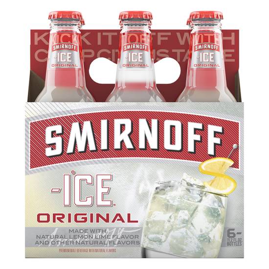 Smirnoff Ice Original Malt Beverage Beer (6 pack, 11.2 fl oz) (lemon-lime)