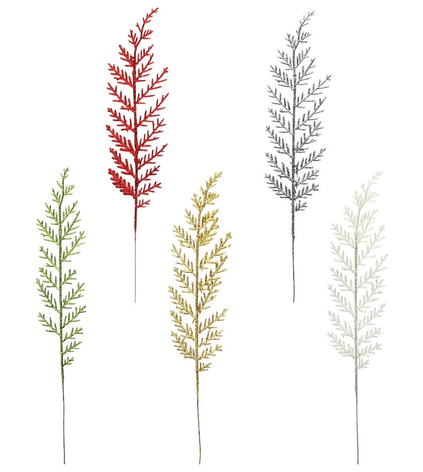 Christmas House Artificial Cedar Decor, 5-pc.