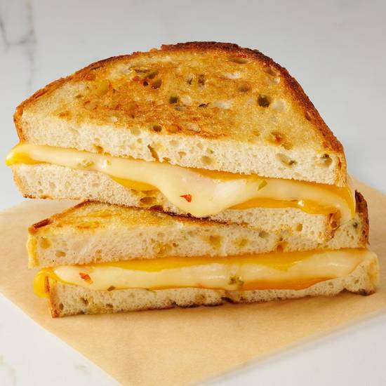 Jalapeno Cheddar Grilled Cheese