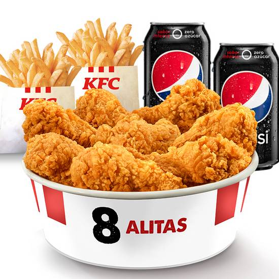 Chickenshare 8 Alitas Combo