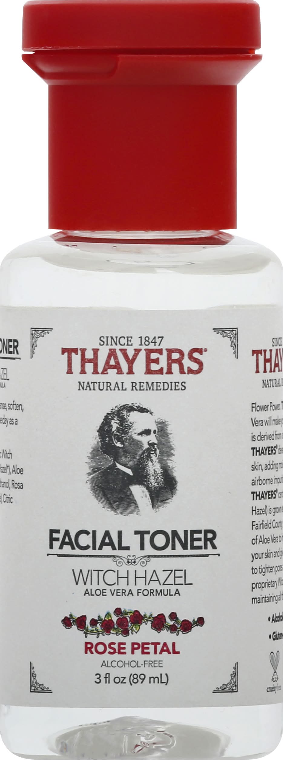 Thayers Witch Hazel Rose Petal Facial Toner (3 fl oz)