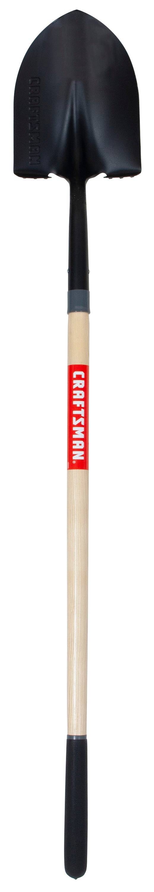 CRAFTSMAN 55-in Wood Handle Digging Shovel | CMXMLBA1000