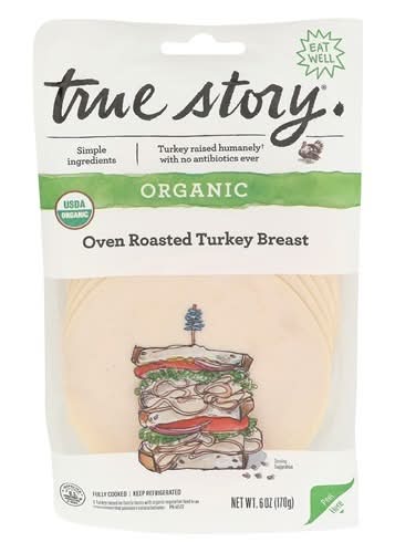 True Story Organic Oven Roasted Turkey Breast