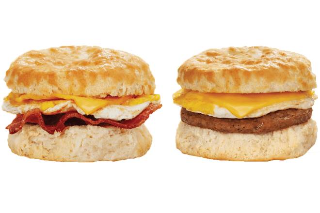 2 FOR $4.99 SELECT BISCUITS & SANDWICHES