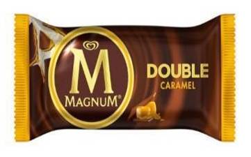 Magnum Ice Cream Bar, Double Caramel (90 ml)