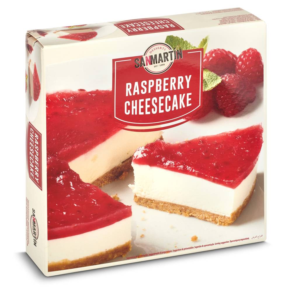 Tarta De Queso Con Frambuesas Philadelphia Caja 390 G