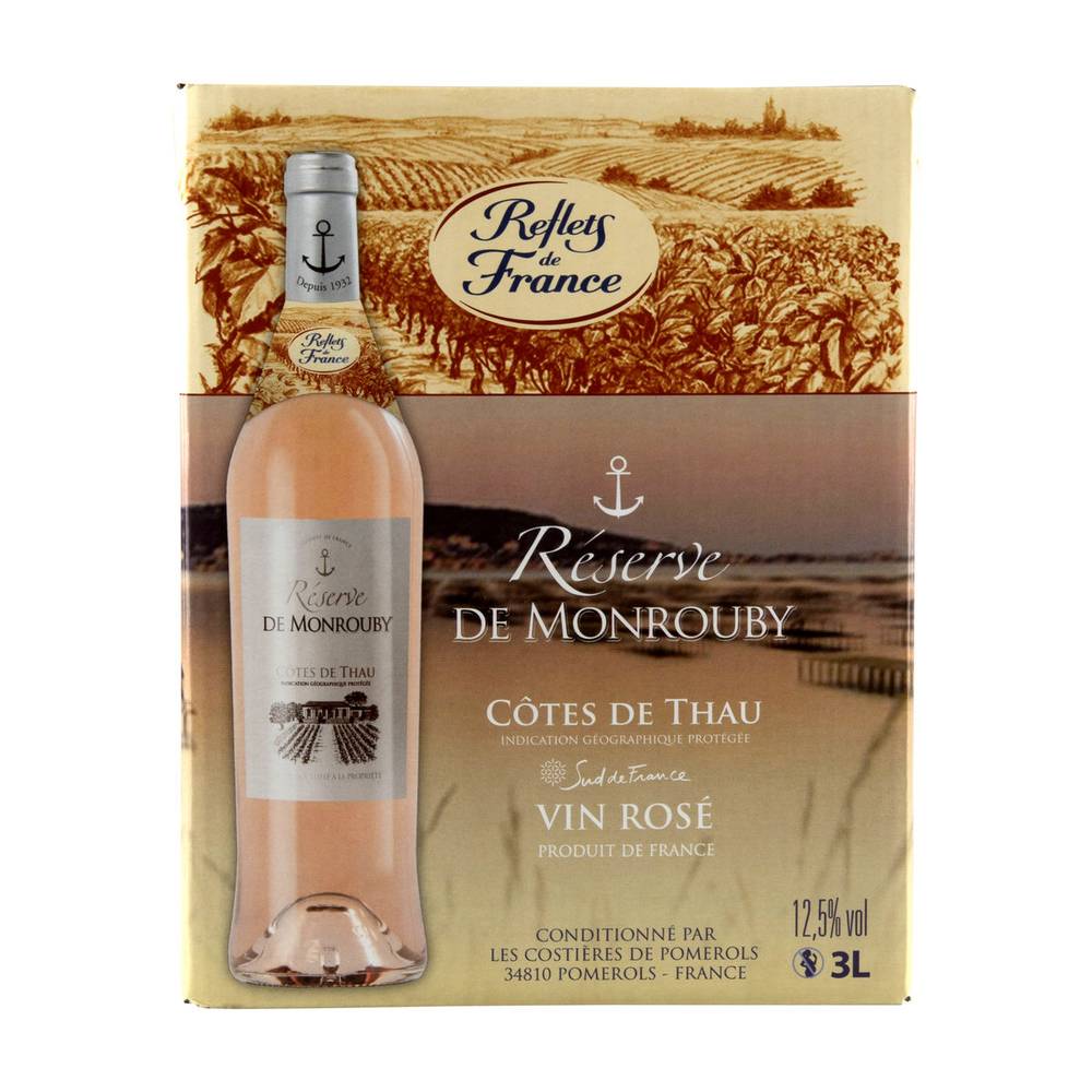 France Reflets de France Réserve de Monrouby Rosé 3L