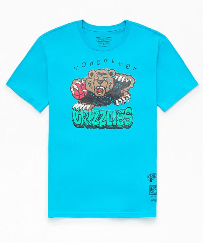 Mitchell & Ness Kids NBA Vancouver Grizzlies T-Shirt Blue S