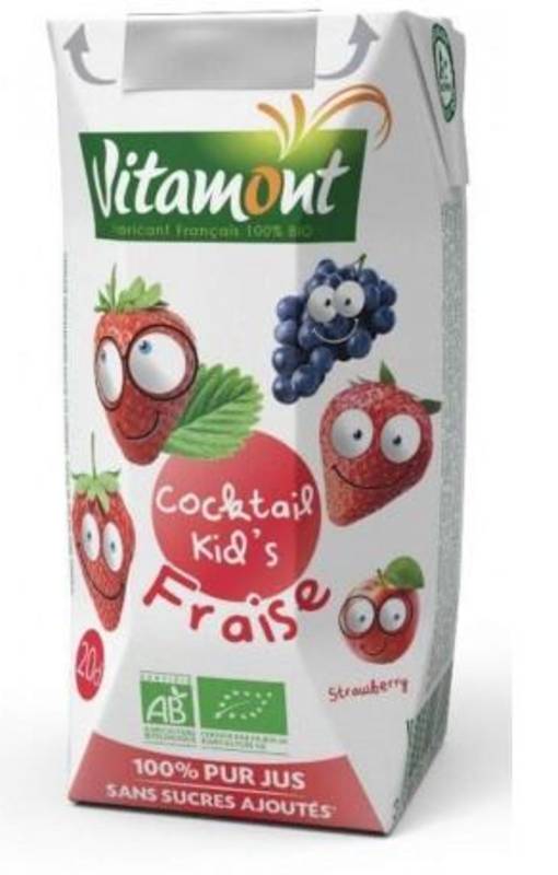 Vitamont - Cocktail kid's fraise (200ml)