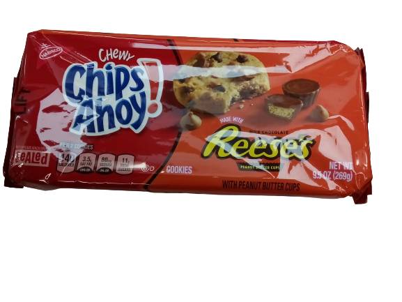 Chips Ahoy made with Reese's peanut butter cups