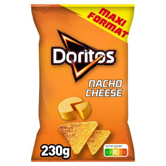 Doritos goût nacho cheese maxi format - 230g