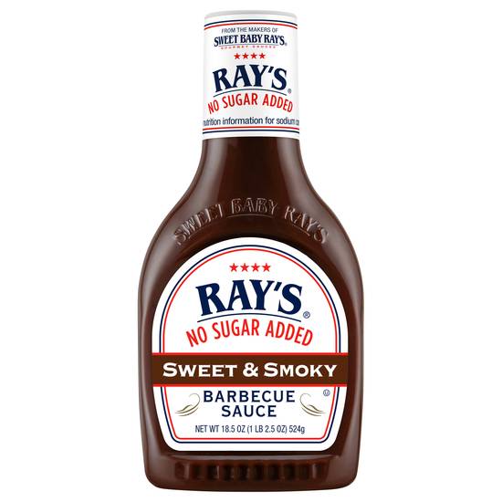 Ray's No Sugar Added Sweet & Smoky Barbecue Sauce