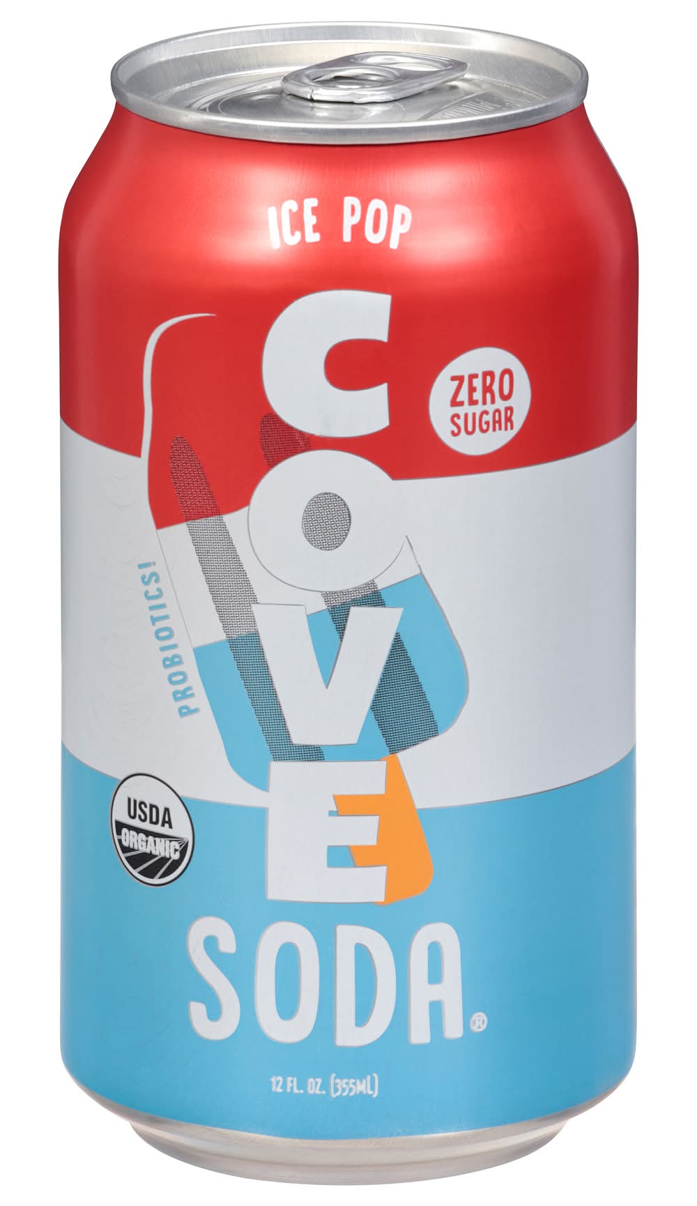 Cove Drinks Ice Pop Soda, Ice Pop (12 fl oz)