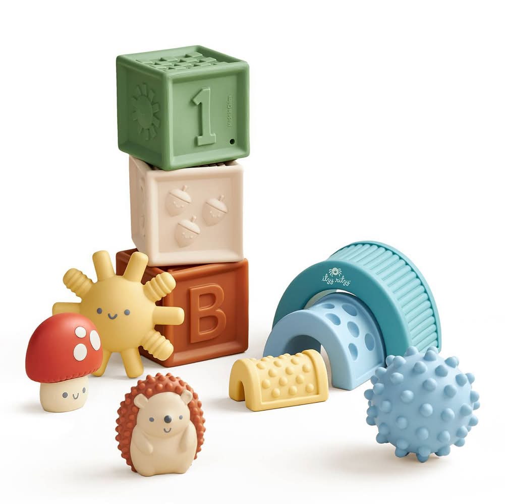 itzy ritzy Blocks Stacking Toy (10 ct)