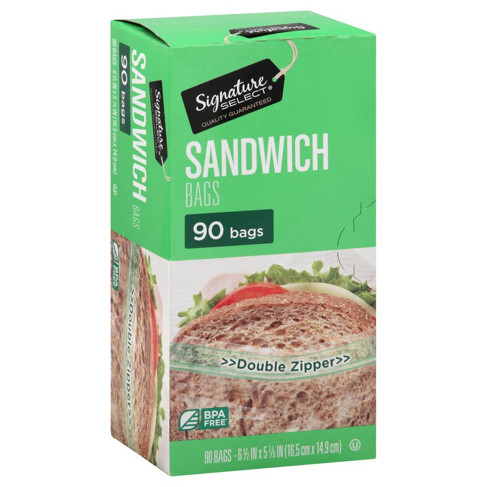 Signature Select Sandwich Bags