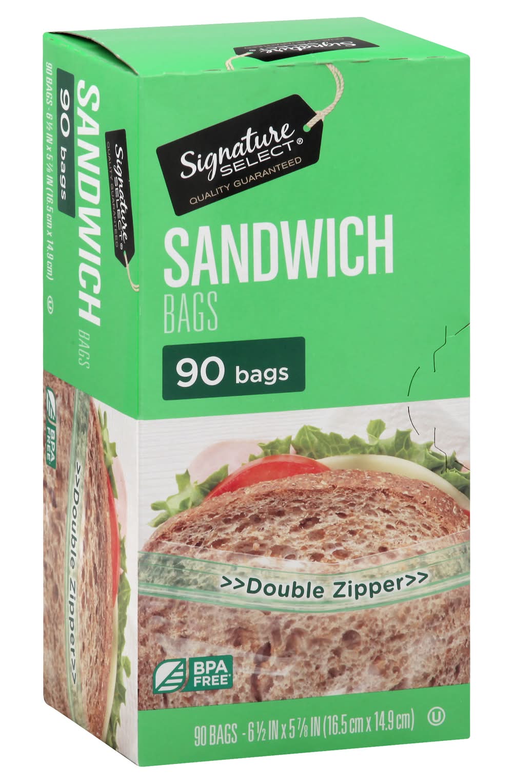 Signature Select Sandwich Bags