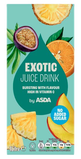 ASDA Assorted, Exotic Juice Drink (1L)
