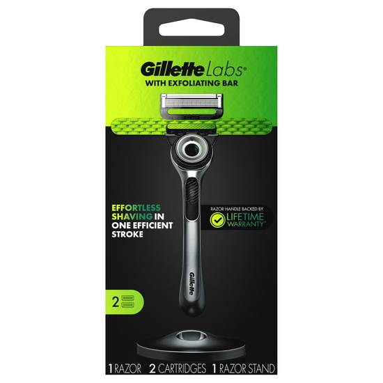 Gillette Labs Exfoliating Bar Shaving Razor Kit