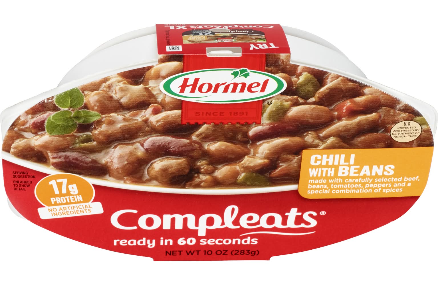 Hormel Compleats Chili With Beans (10 oz)