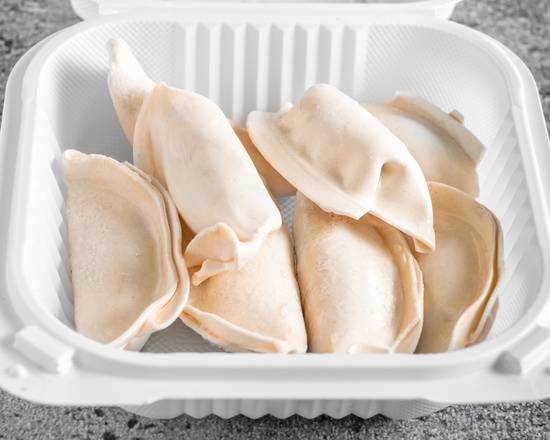 #C7 锅貼或水饺Fried or Steamed Seafood Dumplings (8 pcs)